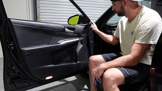 Door Panel Removal : 2012 - 2017 Toyota Camry ( Front & Rear )