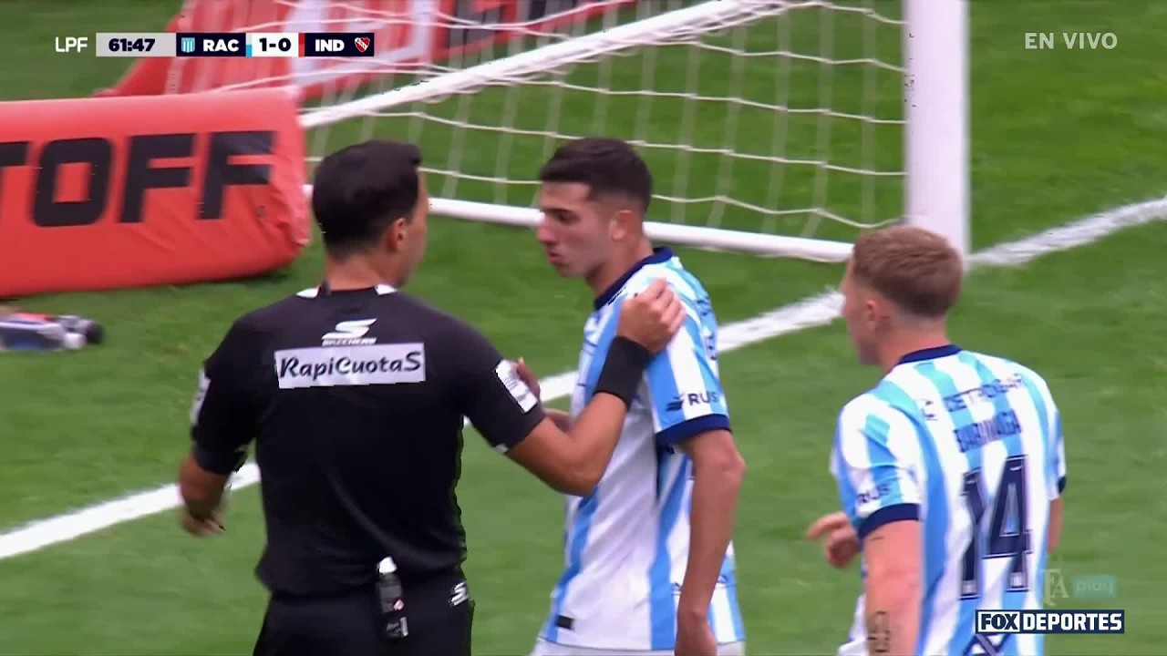 ¡PENAL Y GOL! Racing Club 1-1 Independiente #ArgentinaEnFOX