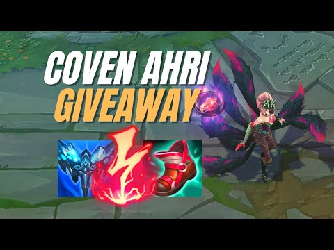 THIS CHROMA IS INSANE! + COVEN AHRI GIVEAWAY