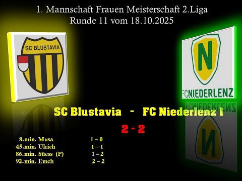 Frauen Meisterschaft 2.Liga SC Blustavia  -  FC Niederlenz