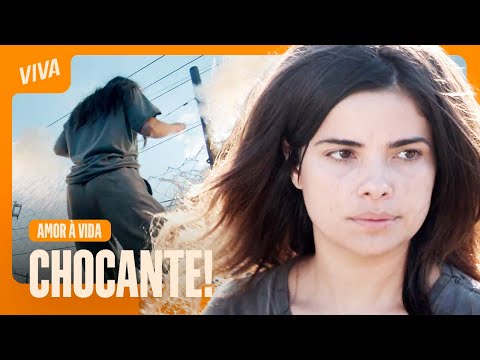 FIM TRÁGICO! ALINE MORRE ELETROCUTADA AO TENTAR FUGIR DA CADEIA | AMOR À VIDA | CENAS MARCANTES