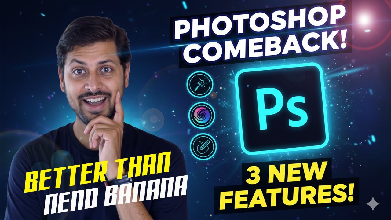 Photoshop Comeback 3 New Tools September 2025 Photoshop Tutorial