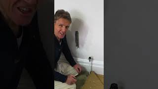 Removing a Radiator for Decorating #shorts