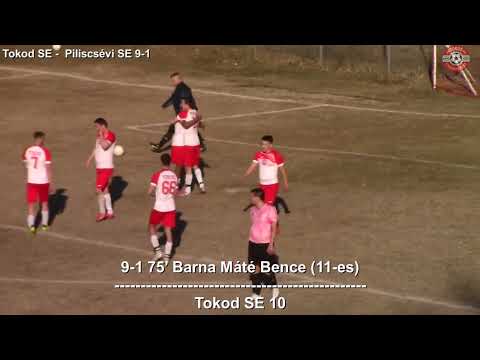Barna Máté Bence 4. gólja - Tokod SE -  Piliscsévi SE 9-1 (4-0)