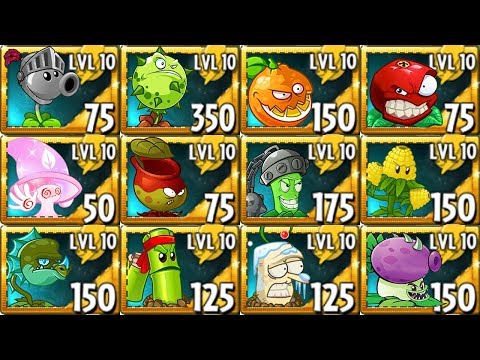 All Premium Plants Power-Up! in Plants vs Zombies 2 Gameplay (iOS/Android)