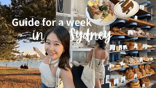 things to do & places to go in Sydney 💌１週間のシドニーガイドパート１💕🎀おすすめカフェ、ビーチ