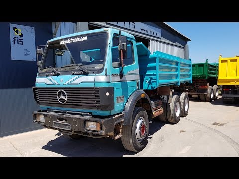 TRUCK MERCEDES-BENZ SK2629 TIPPER 6X4 FIŠ TRUCKS SLOVENIA