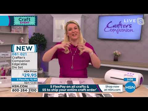 Crafter's Companion Gemini Modern Florals Edge'able Dies