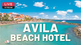 4K LIVE Cam Avila Beach Hotel | Curacao 🌴☀️ live webcam
