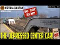THE "DEPRESSED, DO NOT HUMP" RAILROAD CAR!  THE "UNIBROW" ENGINE!  TRAIN ZIPPER AT DESHLER! 4/6/2022
