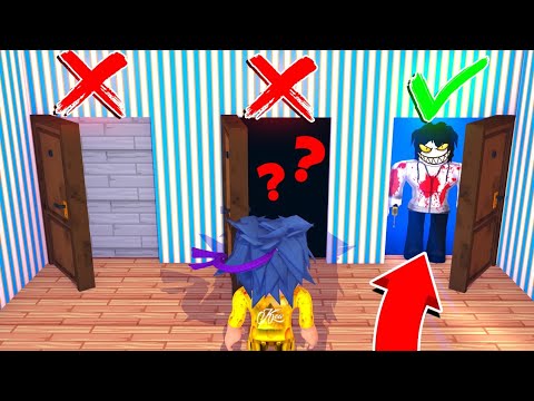 Правильную дверь чтобы выжить. Выбери правильную дверь. 5. Дом гренни. 18.