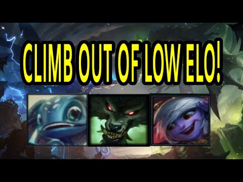 Use these EASY Champions to CLIMB LOW ELO in Season 12