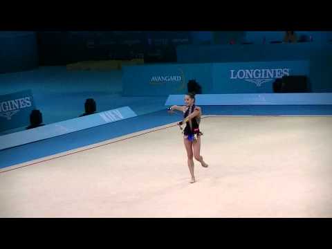 Halkina Katsyarina (BLR)  clubs  World Championships RG 2013 All- around