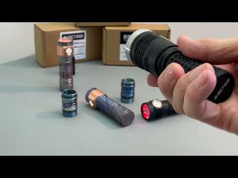 Noctigon DM11 und Emisar Tint Ramping Taschenlampen