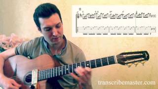 Django Reinhardt - Melodie au Crepuscule ( solo transcription )