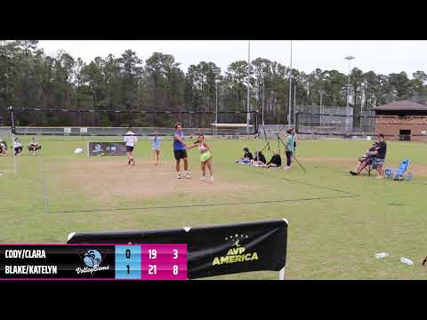 COED OPEN FINALS - VOLLEYBUMS - BLAKE/KATELYN VS CODY/CLARA