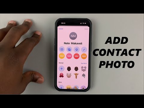 How To Add Contact Photos On iPhone