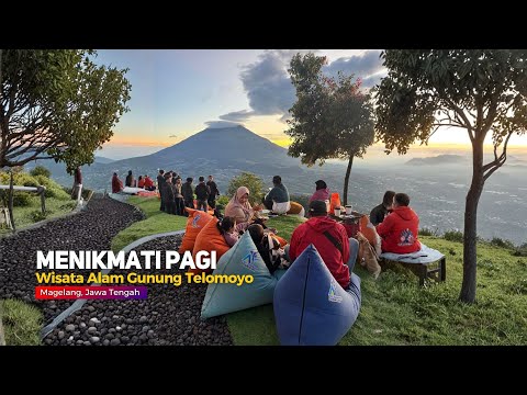 PESONA MATAHARI TERBIT DARI GUNUNG TELOMOYO - Triangle Sky Telomoyo - Cerita Desa Dalangan, Magelang