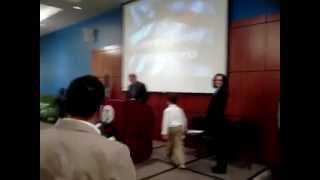 preview picture of video 'Matheus saying the Pledge of Allegiance at USCIS Ceremony'