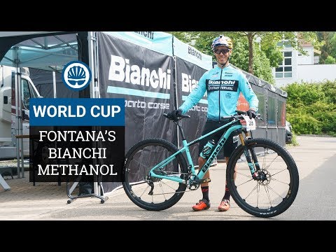 Marco Fontana's Bianchi Methanol - The Weight? No Idea