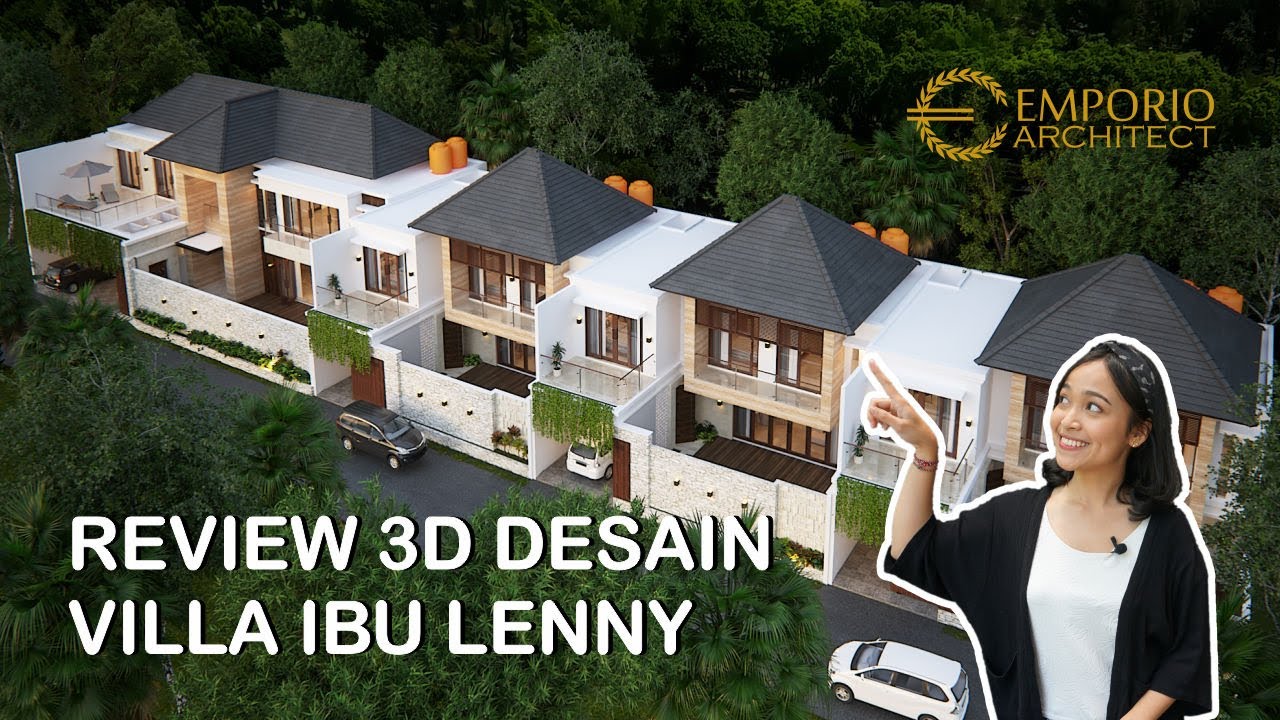 Video 3D Seminyak East Development Villa 2 Floors Design - Badung, Bali