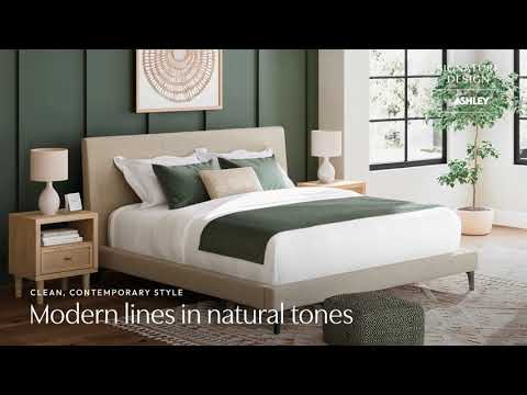 Cielden Tan 1 Drawer Nightstand From Ashley Furniture | Coleman