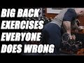 Big Back Exercises Everyone Does Wrong (Part 2) - Dumbbell Rows