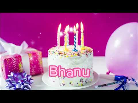 Bhanu Happy Birthday to you Song With Names
