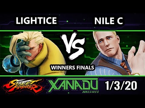 F@X 335 SFV - Lightice (Nash) Vs. Nile C (Cody) Street Fighter V Winners Finals