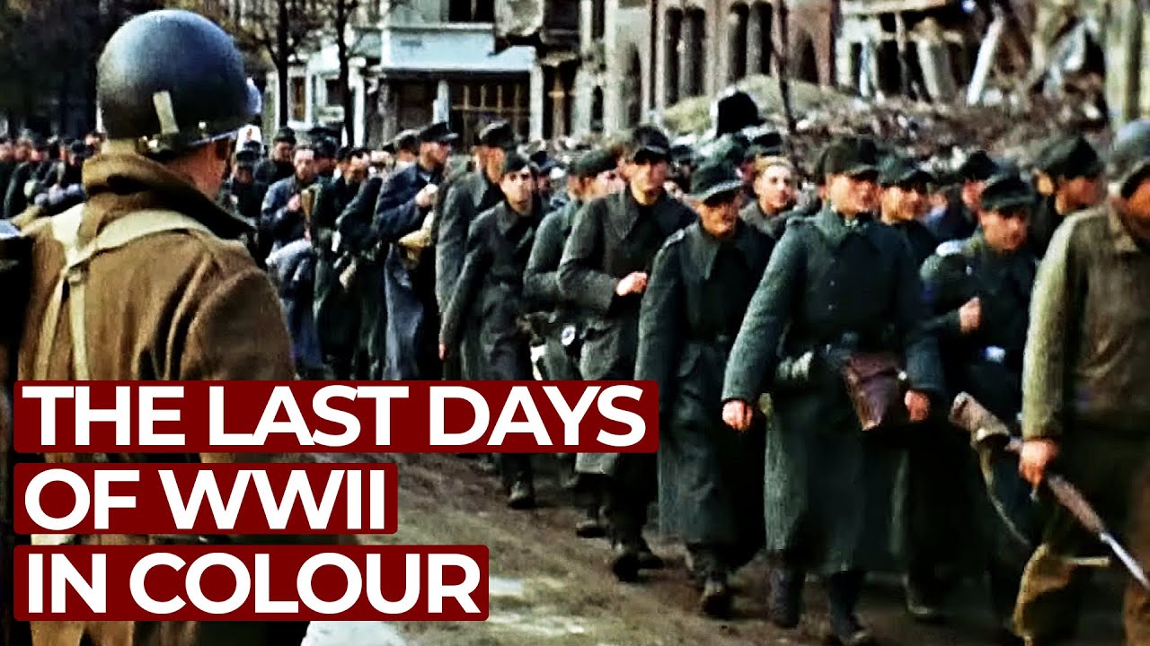 The End of the War in Colour