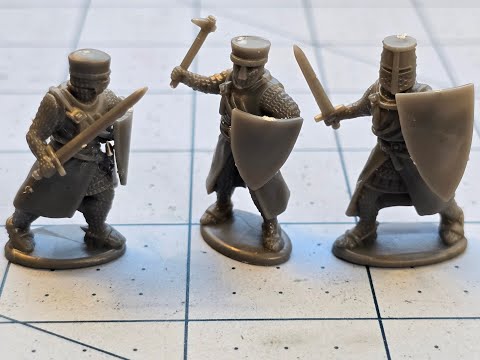 Wargames Atlantic- Foot Knights of the Age of Chivalry!