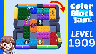 Solution du Niveau 1909 de Color Block Jam