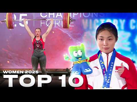 Top 10 Performances from 2025 - Women's Weightlifting