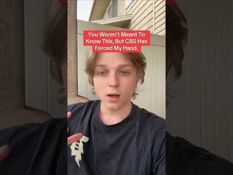 “You Weren’t Supposed to Know This…” 😳 #CBS #BreakingNews #Viral