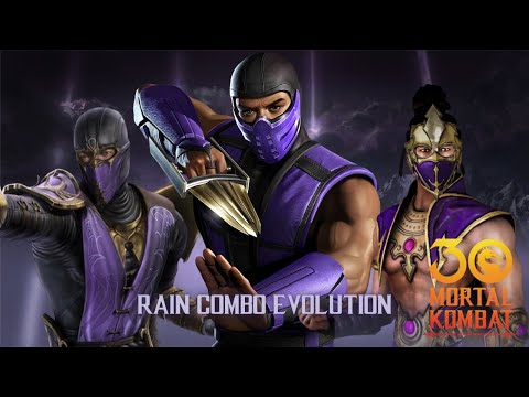 Mortal Kombat Rain Combo Evolution