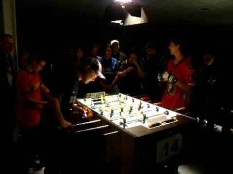 Halbfinale Junioren Doppel, DM 2009, Teil 1