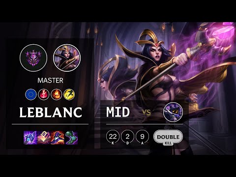 LeBlanc Mid vs Veigar - EUW Master Patch 11.15