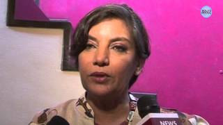 We Should Insist On Certinty Of Punishment: Shabana Azmi