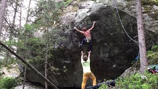 Video thumbnail of Samadhi, 8b. Magic Wood