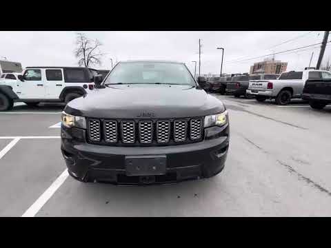 2021 Jeep Grand Cherokee Altitude 4x4 in Black for sale at Finch Chrysler Dodge Jeep Ram Ltd in London, ON
