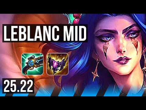 LEBLANC vs LUX (MID) | KR Master | 25.22