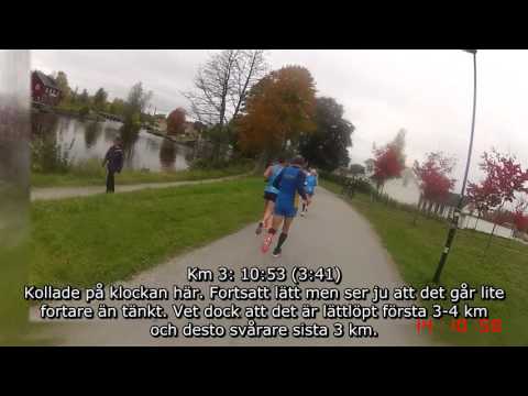 Å-stadsloppet 2015 - 21,1 km (Löparperspektiv, lång)
