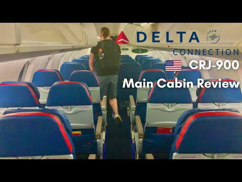 YouTube-miniatuur voor Delta Air Lines Canadair (Bombardier) Regional Jet 900