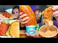 Asmr EATING 172 Giant Burrito In N Out Jollibee Wingstop Subway Raising Cane S And More