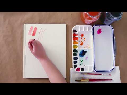 Mastering Basic Watercolor Brush Strokes: A Beginner's Guide