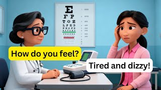10 Easy English Conversations for Seeing a Doctor | Real Life Dialogues A1 A2