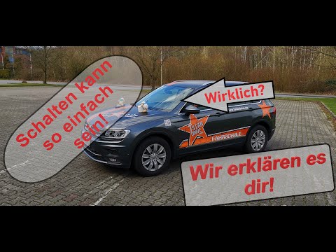 Erklärung zum Umgang mit dem Schalt und Wahlhebel. Hilfe zur theoretischen Führerschein Prüfung