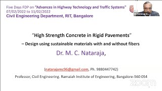 High Strength Concrete in Rigid Pavements