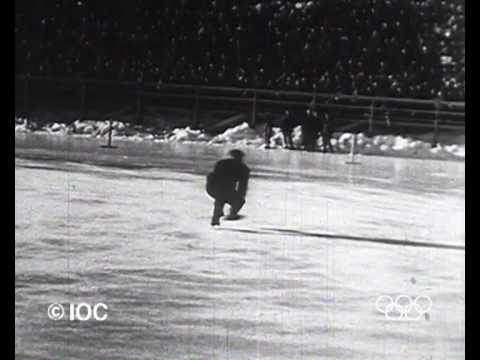 Button Wins Individual Figure Skating Gold - St. Moritz 1948 Winter Olympics