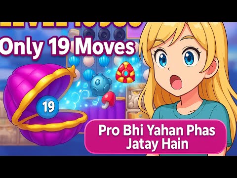 Fishdom Level 10936 | Only 19 Moves Challenge! 😱 Pro Bhi Phas Jatay Hain 🔥
